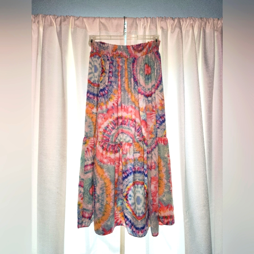 Tie die skirt